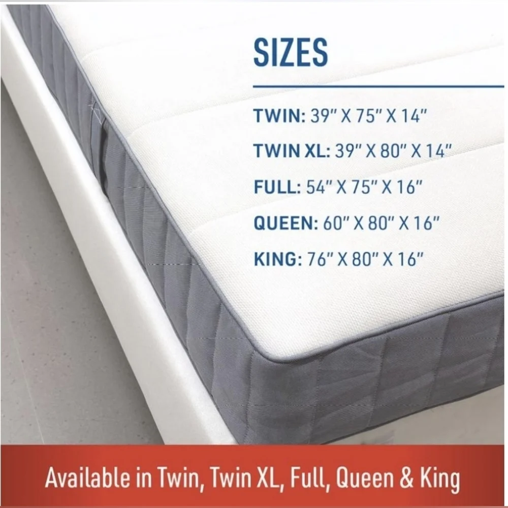 JT Eaton Lock-Up Queen Size White Stretch-Knit Polyester Matress Encasement...